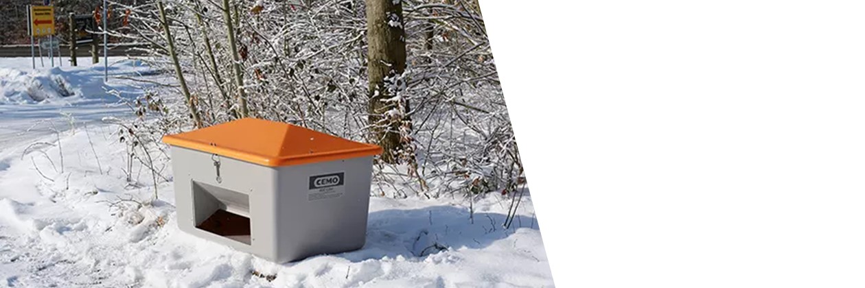 Cemo Streugutbehälter, Streusalz, Splitt